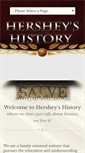 Mobile Screenshot of hersheyshistory.com